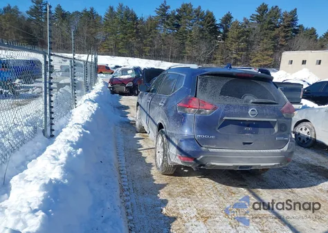 2020 Nissan Rogue S Intelligent Awd из США, поврежденный, VIN 5N1AT2MVXLC725715